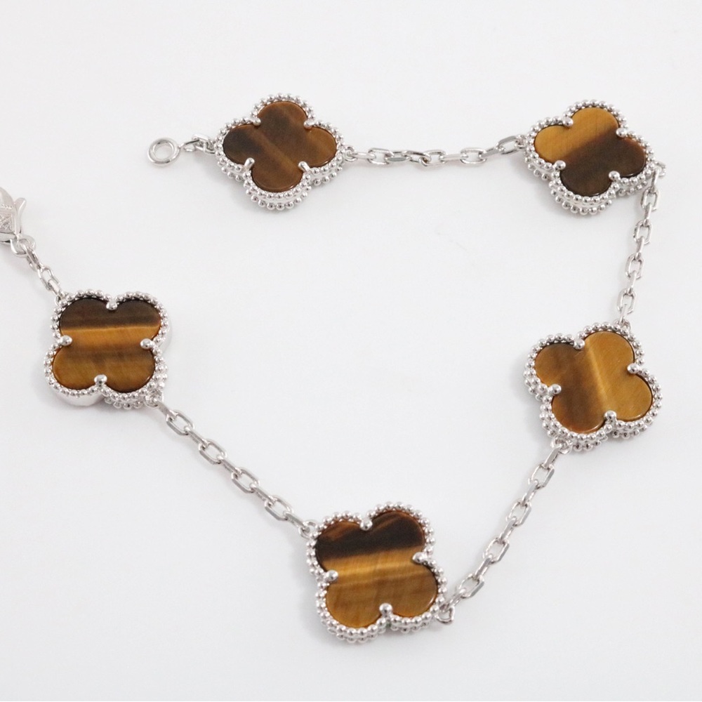 18k Fashion Clover Bracelet